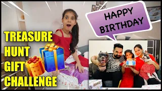 11 Gifts on Guneet's Birthday 🎂 Treasure Hunt Gift *CHALLENGE* | Harpreet SDC