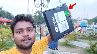 1million subscriber pe golden Nahin silver play button Mila /unboxing Vlogs/