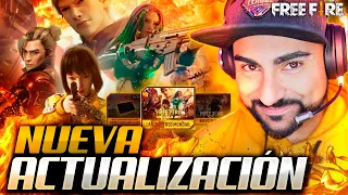 🔴 ESPERANDO LA NUEVA ACTUALIZACIÓN DE FREE FIRE 😍😍