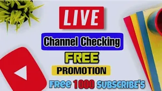 LIVE CHANNEL CHECKING | CPTN GAMING #LIVE #YOUTUBE LIVE