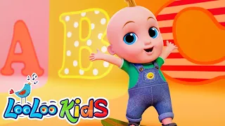 The ABC Song + Animal Sounds 🔤 Kids Songs - LooLoo Kids Nursery Rhymes