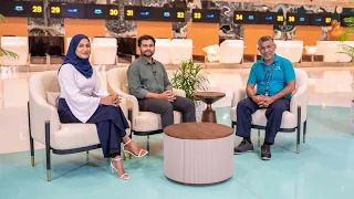 The interview of MACL CEO and Managing Director Ibrahim Shareef Mohamed aired on TVM Heyyambo.
