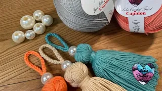 POMPONS !! Facile et trop joli !! 😎 #crochet #knit #tutocrochet #вязаниекрючком #diy