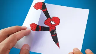 Como Desenhar o Homem Aranha | TRUQUE DE DESENHO