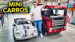 OS REALISTAS MINI CARROS QUE FUNCIONAM DE VERDADE! (MINI CAMINHÃO TAMBÉM)