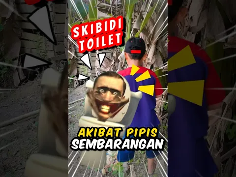 BULAN KABUR LIHAT RAFI JADI SKIBIDI TOILET KARNA PIPIS SEMBARANGAN