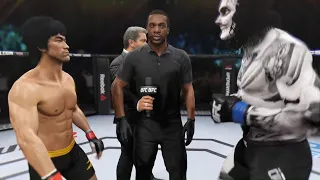 Bruce Lee vs. Skull Calavera - EA Sports UFC 2 🔥🐲