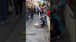 Amazing Child Talent on Milk Drum 🥁 طفل رهيب يعزف على سطل لبن