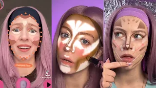 I used TIKTOK FILTERS to get FLAWLESS makeup