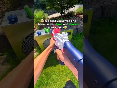 😅🤦🏻‍♂️ #gelblaster #watergun #nerf #summer