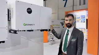 Growatt WIT Series Hybrid Inverters at WFES 2026 | C&I Solar & Energy Storage Solutions