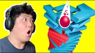 그린보이 스택볼 게임 라이브 Stack ball gaming live now