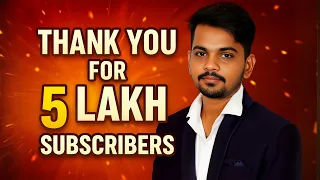 Thank You for 5 Lakh Subscribers! | USV VEDA