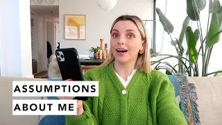 ASSUMPTIONS ABOUT ME | SEXUALITY, FINANCES, MOVING | Estée Lalonde