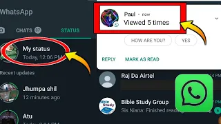 How Many Time My WhatsApp Status is Seen & Is It Possible to See?