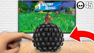 Fortnite, But Every Kill = WORSE Keyboard