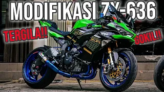 MODIFIKASI ZX-636 TERGILA DI DUNIA!!!!