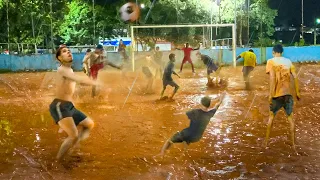 Choveu e Virou um Campeonato de Futebol na Lama!