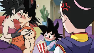 ¡Kokún engaña a Milk con Caulifla! Trabajando con Meliodas y Barny el Dinosaurio #Parte1