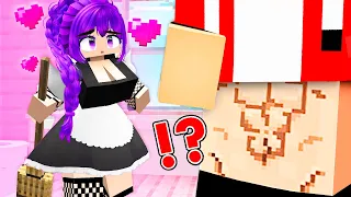 RUMI Become JJ Maid and SPY HIM IN HOUSE?! Mikey Save JJ  - Maizen Minecraft