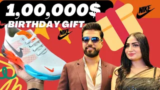 1 lakh k shoes le liye😱|| Birthday gift kya ha || challneg e pora kr piya || shargeelkhan || iPoint