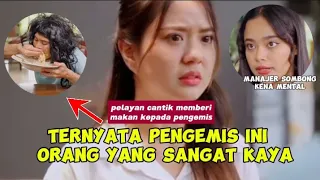 pelayan restoran memberi makan pengemis ternyata pengemis itu adalah orang kaya#zeechannel#zee672