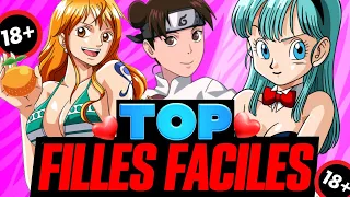 5 FILLES FACILES À GERER DANS LES MANGA ET ANIMES !