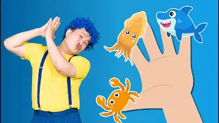 Sea animal song | Baby shark finger family | Puzzle games | Học tiếng Anh qua bài hát sinh vật biển