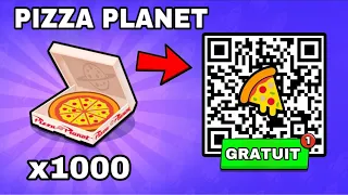VITE SCAN CODE QR 1000 PIZZA 🍕 GRATUITMENT sur BRAWL STARS