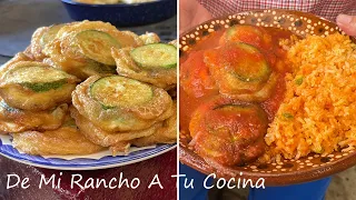 Calabacitas Rellenas De Queso De Mi Rancho A Tu Cocina