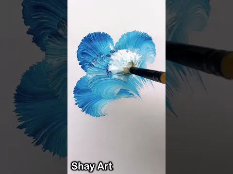 Super Art - 150M+ views😱 One Stroke Painting 😃🌈                  #shorts #art #drawing