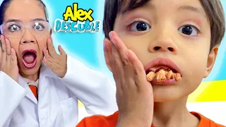ALEX NECESITA UN DENTISTA URGENTE POR COMER MUCHOS DULCES - LA CARIES