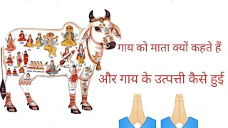 हम गाय को माता क्यों कहते हैं और गाय माता की  उत्पत्ती कैसे हुई |#katterhindu#savecow#gaurakshadal