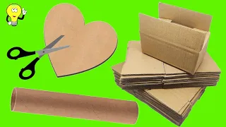 20 Best Out Of Waste Cardboard Ideas - Cardboard Craft Idea - Craft Using Cardboard - Reuse Idea