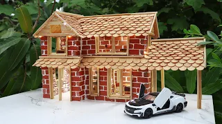 Amazing Mini​​ Design Stone House Make From tiles