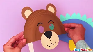 How to Make Paper Plate Masks