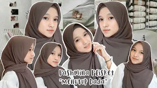 TUTORIAL HIJAB PASHMINA PLISKET MENUTUP DADA | 5 STYLE |Gampang Banget !| Tutut Arinda Herawati