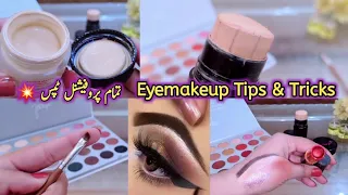 5 MINUTE Eye Makeup for work / school / Everyday Tips Tricks