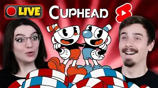 🔴CUPHEAD SHORTS LIVE: Can Our Relationship Survive? #couple #cuphead #coopgame