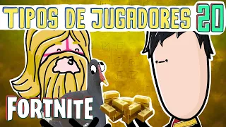 FORTNITE - PARODIA JUGADORES 20 | El que compra con Oro