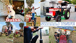 swaraj 724 old model tractor new music system mordifid tractor new look video#youtudevideo