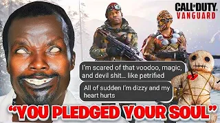 African Rebel HORRIFIES grown man on Call Of Duty with VOODOO!