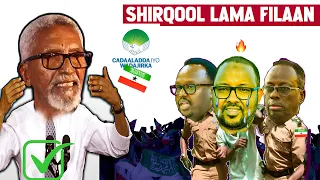 DEG DEG: wasiir saalax oo sirta xasan sheekh kashifay | xildhibaan somaliland & firdhiye –shirqool?