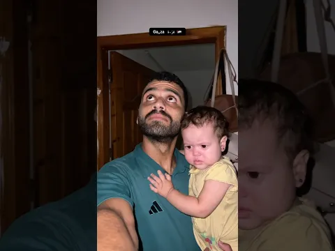 Little Sila wakes up terrified by the sounds of bo,,mbing at night 💔