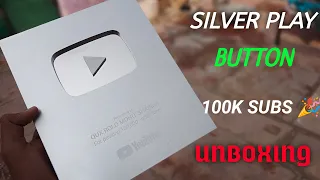 Silver Play Button Unboxing In A Month