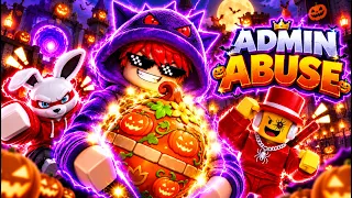 ¡RAPIDO! 😱 ADMIN ABUSE 🎃 NUEVA ZONA 🥚 HUEVO DIVINO 🔴 ROBLOX EN VIVO