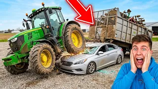 Millions Worth Machinery Turned To Scrap In Seconds | 😱 Top Ten Unbelievable Tractor Fails |