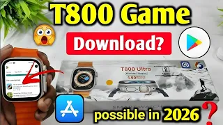 T800 Ultra Smartwatch Mein Game Kaise Download Karen? | How To Downlaod Game In t800 Ultra