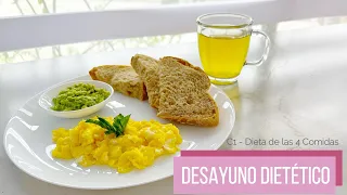 DESAYUNO SALUDABLE #-3 - COMIDA 1 - Dieta de las 4 Comidas - Nayla Lozada