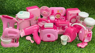 Satisfying Pink Tiny Home Appliances l  Pink Kitchen set l Working Appliances l #kitchenset